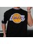 Oversıze Lakers Los Angeles Tişört - Likralı Full Kompak Penye Lakers T-Shırt 2
