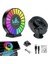 Animasyonlu Müzik Ekolayzer Rgb Şarjlı Sese Duyarlı Kokulu LED Disk 1