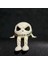 Sevimli Hareketli Beyaz Jack Skellington Araba Süsü Torpido Süsü Oyuncak 3