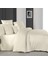 Monochrome Ecru %100 Pamuk Saten ''300 Tc" Nevresim Takımı Tk V2 1