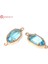 46403-GRI K Altın Rengi Pirinç 2 Delik Poligon Bağlantı Charms Kolye Diy Takı Yapımı Kolye Küpe Aksesuarları Kadınlar Için (Yurt Dışından) 5