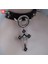 Siyah Harajuku Gotik Perçin Baharat Y2K Çapraz Kolye Dekorasyon Siyah Boyunbağı Yaka Kolye Aksesuarları Koyu Lolita Cosplay Gerdanlık (Yurt Dışından) 4