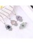 Malakit Csja Hamsa El Kolye Kadın Erkek Için Doğal Kristal Taş Yuvarlak Cabochon Boncuk Muska Charm Kolye Kolye Takı H050 (Yurt Dışından) 5