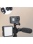 Üçlü Sıcak Ayakkabı Montaj Adaptörü Çift Vidalı Braketi Standı Tutucu Dslr Kamera Için LED Video Mikrofon Flaş Işığı, B (Yurt Dışından) 2