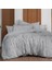 Plana Gri King Size %100 Pamuk Mood Comfort Müslin Nevresim Takımı 2