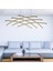 Yıldız Modern Avize LED 54W 75x75cm Alüminyum Profil Siyah Dorbien-EV-10379-4BSY 4