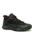Siyah Kırmızı Bağcıklı Boğazlı Sneakers Spor Ayakkabı 1