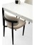 Ortadan Açılır Büyüyen Yemek Masası Beyaz 80 x 130 cm Beyaz - Siyah Ayaklı 5