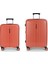 2 Valiz Seti (Kabin ve Orta Boy) Brooklyn Turuncu 1