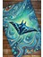 The Reef Desing Vatoz Deseneli Mavi Deniz Temalı Kaymaz Dijital Baskı Halı Yazlık Halısı 3