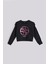 Bg Store Kız Çocuk Siyah Sweatshirt 5