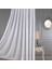 Keten Beyaz 1 x 3 Sık Pile Tül Perde 2