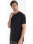 Erkek T-Shirt 40705 - Siyah 1