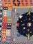 Scarf Lion Oranj/siyah Fular 100*100 3