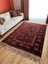 158 x 223 cm Kırmızı ve Bordo Türk Kilim Halısı, El Dokuması Yün Halı, Canlı Renkler ve Bohem Tarzı, Ev Hediyesi 3