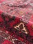 158 x 223 cm Kırmızı ve Bordo Türk Kilim Halısı, El Dokuması Yün Halı, Canlı Renkler ve Bohem Tarzı, Ev Hediyesi 4