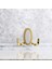 Askı Gold Altın Dolap Askılık Askılığı Duvar Vestiyer Banyo Mutfak Elbise Kıyafet Askısı 5 Adet 3