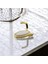 Askı Gold Altın Dolap Askılık Askılığı Duvar Vestiyer Banyo Mutfak Elbise Kıyafet Askısı 5 Adet 4