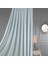 Keten Turkuaz 1 x 3 Sık Pile Tül Perde 1