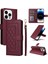 Iphone 14 Için Flip Case Pro Cüzdan Darbeye Basit Iş Kapak Çevirin (Yurt Dışından) 1
