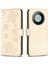 Huawei Mate 60 Için Flip Case Kart Yuvaları Tutucu Kickstand Yonca Çiçek Pu (Yurt Dışından) 5