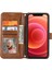 Iphone 12 Için Flip Case/12 Pro Kickstand Anti Scratch Kart Tutucu Pu (Yurt Dışından) 5