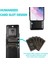 Kredi Kartı Toka İle Samsung Galaxy S21 Premium Deri İle Uyumlu (Yurt Dışından) 3