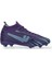 Boğazlı Krampon Çim ve Halı Saha Futbol Ayakkabısı Mor - Turkuaz 1