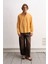 Oversize Dökümlü Hafif Keten Gömlek 3