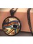 Voyageaccessory Metal Üzerine Cam Detaylı Antik Mısır Horus Göz Ra Kolye / 60 cm Zincirli 1
