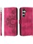 Samsung Galaxy S24 Fe Çoklu Kredi Kartı Yuvaları Için Flip Case Kabartmalı (Yurt Dışından) 3