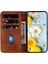 Samsung Galaxy M35 Kickstand Manyetik Kabartmalı Zambak Cüzdan Için Flip Case (Yurt Dışından) 3