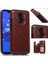 Cüzdan Kılıf Huawei Mate 20 Lite Için Kickstand Pu Deri Kart Yuvaları Çift (Yurt Dışından) 1