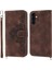 Samsung Galaxy A54 5g Kabartmalı Bileklik Çoklu Kredi Için Flip Case (Yurt Dışından) 1