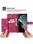 Samsung Galaxy S23 Ultra Kabartmalı Çoklu Kredi Kartı Yuvaları Için Flip Case (Yurt Dışından) 5