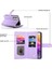 Samsung Galaxy A73 5g Için Flip Case Standı Cüzdan Çok Fonksiyonlu Kayış (Yurt Dışından) 4