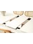 Zrf Ortadan Açılır Büyüyen Yemek Masası Natural 80 x 130 cm Beyaz 3