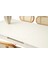 Zrf Ortadan Açılır Büyüyen Yemek Masası Natural 80 x 130 cm Beyaz 4