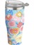 590ML Desenli Pipetli/pipetsiz Çift Kullanım Tumbler Kahve Bardağı/mug Paslanmaz Çelik Termos 3