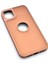 iPhone 11 Uyumlu Deri Görünümlü Sert Kapak Kılıf Taba Kum Beji 2