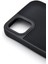 iPhone 13 Uyumlu Deri Görünümlü Sert Kapak Kılıf Siyah 3