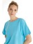 Kadın T-Shirt 60552 - Mavi 4