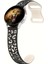 Huawei Watch Gt Gt2 Gt3 Gt4 42mm/Magıc 2/Amazfit 20mm Kordon Leopar Desen Yumuşak Silikon Kordon 1