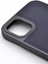 iPhone 11 Uyumlu Deri Görünümlü Sert Kapak Kılıf Antrasit Füme 3