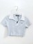 Kız Çocuk Pamuklu Polo Yaka Çizgili Crop Bluz 1