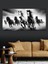Kanvas Tablo Sislerin Arasında Dört Atlı 2