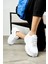 Günlük Kadın Spor Ayakkabı Yüksek Taban 6 cm Sneaker Siyah - Beyaz - Bej - Rugan - Süet 001 1