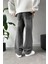 Acid Wash Basic Baggy Antrasit Jean 3