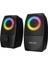 MD-90R 2.0 5W * 2 Siyah Bluetooth Rgb 2.0 Gaming Speaker 1
