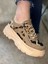 Günlük Kadın Spor Ayakkabı Yüksek Taban 6 cm Sneaker Siyah - Beyaz - Bej - Rugan - Süet 001 5